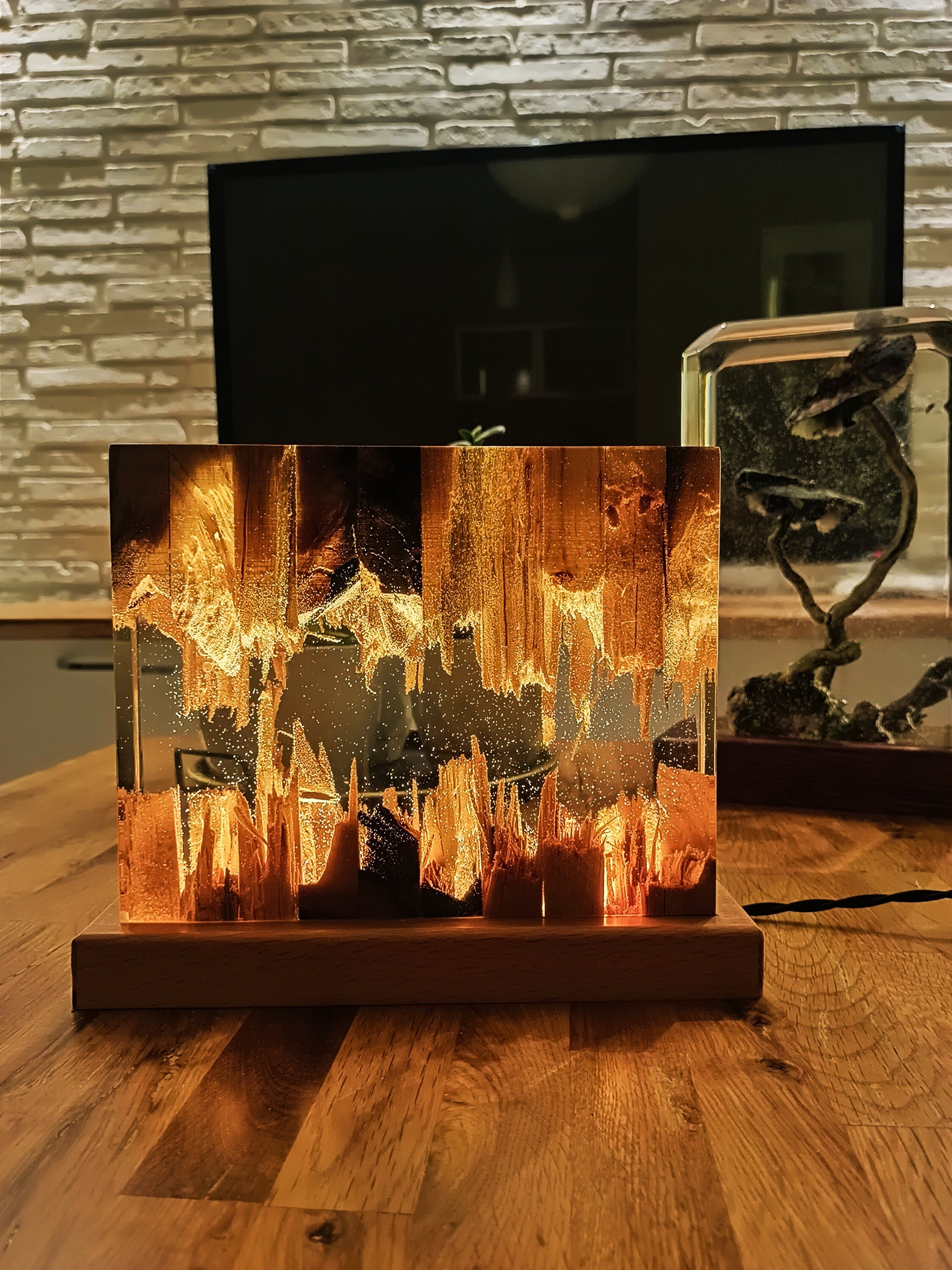 Fission Resin Night Lamp 