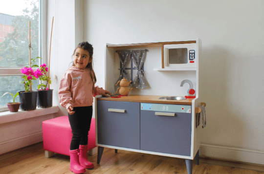 Montessori Furniture Roleplay Kitchen | WoodNotion Işık Toys