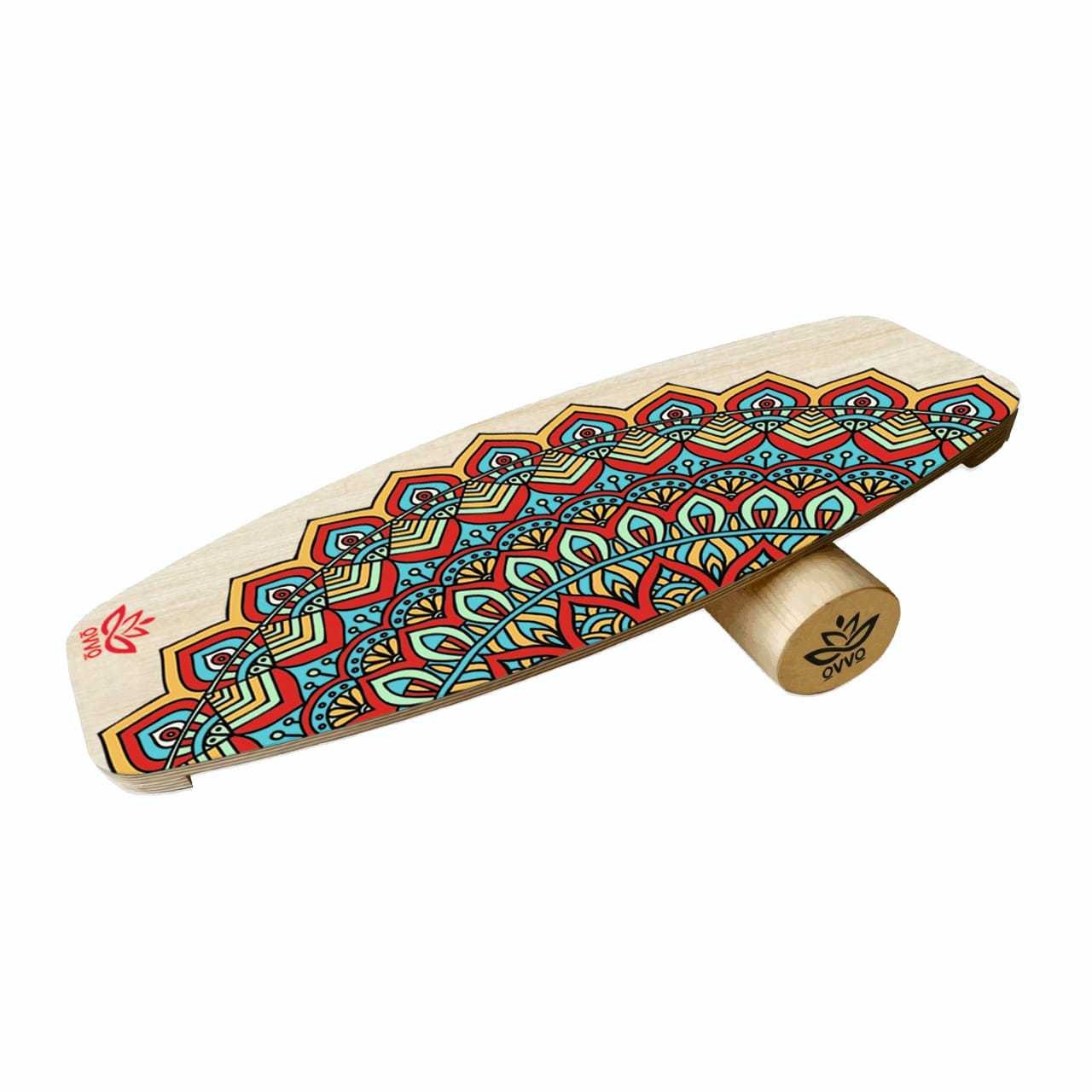 Planche d'équilibre Spirit | Planche d'équilibre de style surf | Planche d'équilibre en bois oscillant | WoodNotion OVVO