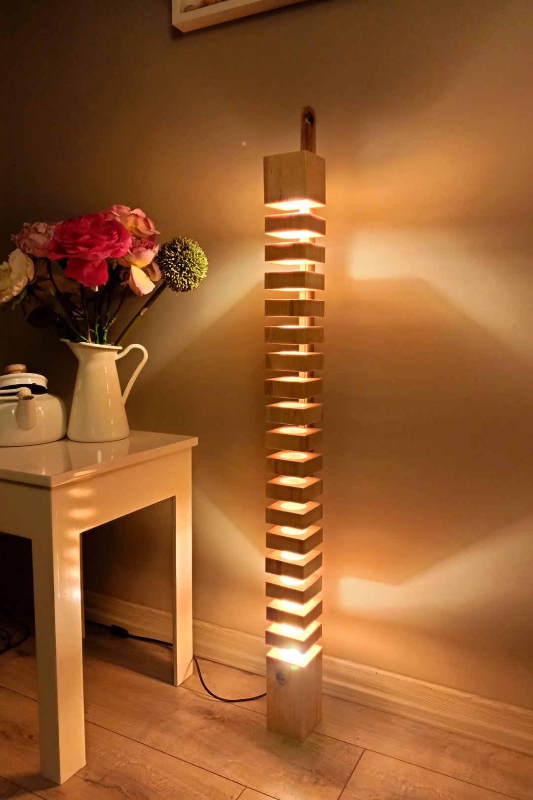 Echelon Wooden Floor Lamp - WoodNotion