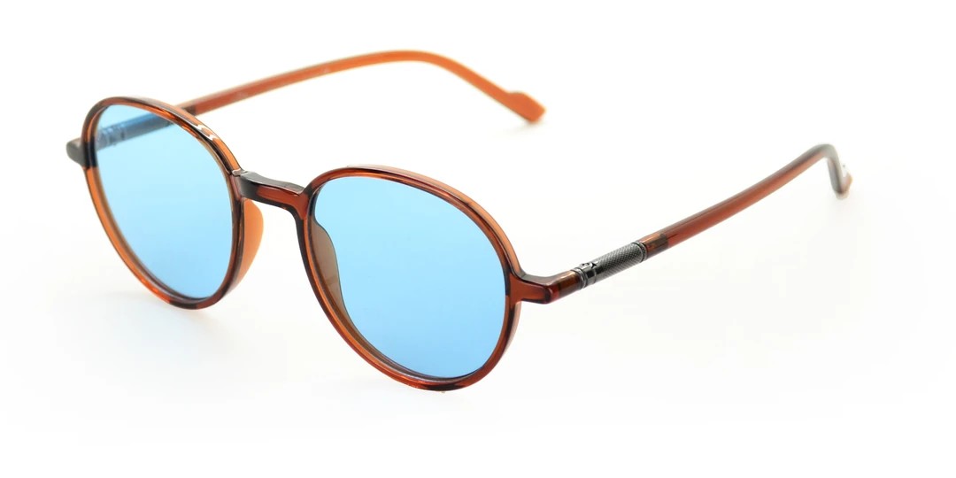 Jelly Brown / Light Blue