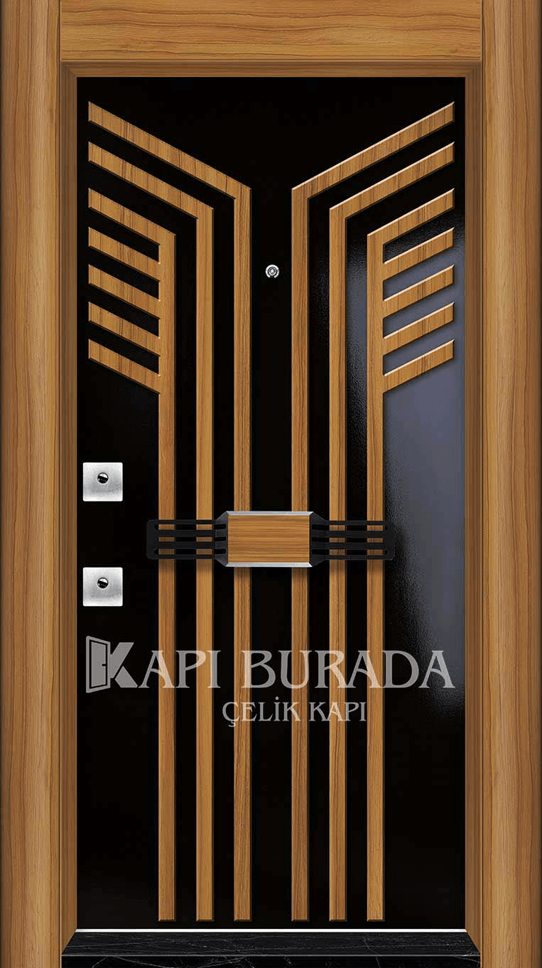 PVC Kaplama Çelik Kapı 103