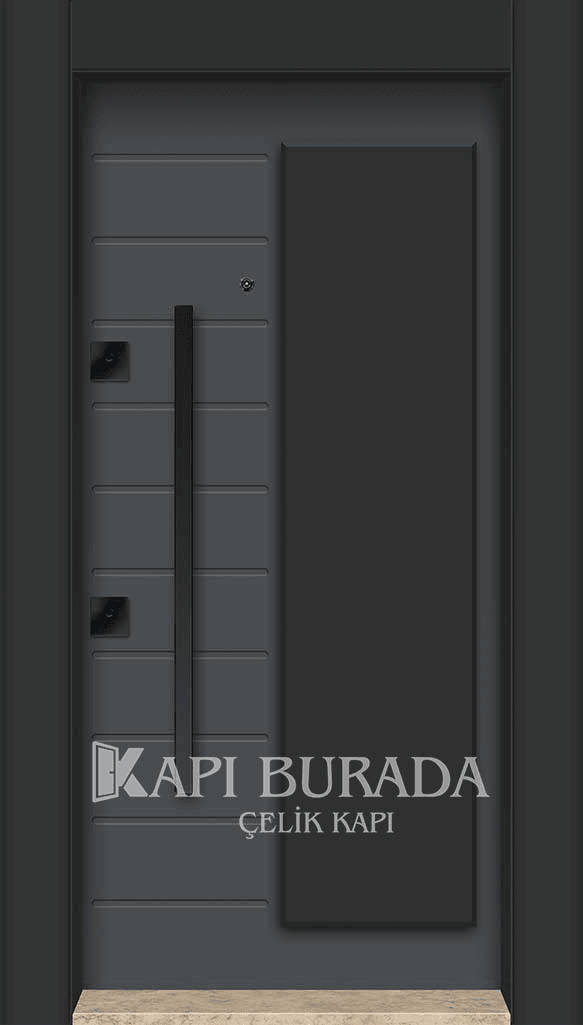 PVC Kaplama Çelik Kapı 106