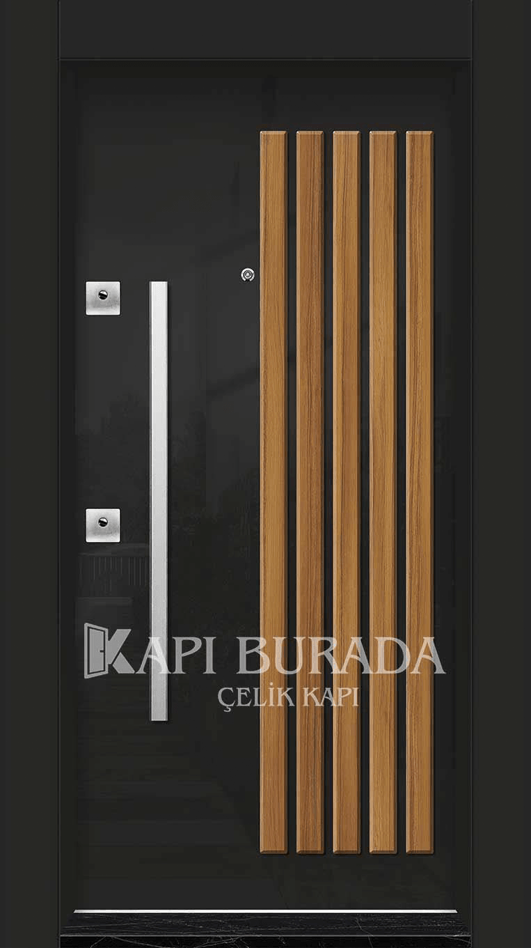 PVC Kaplama Çelik Kapı 111