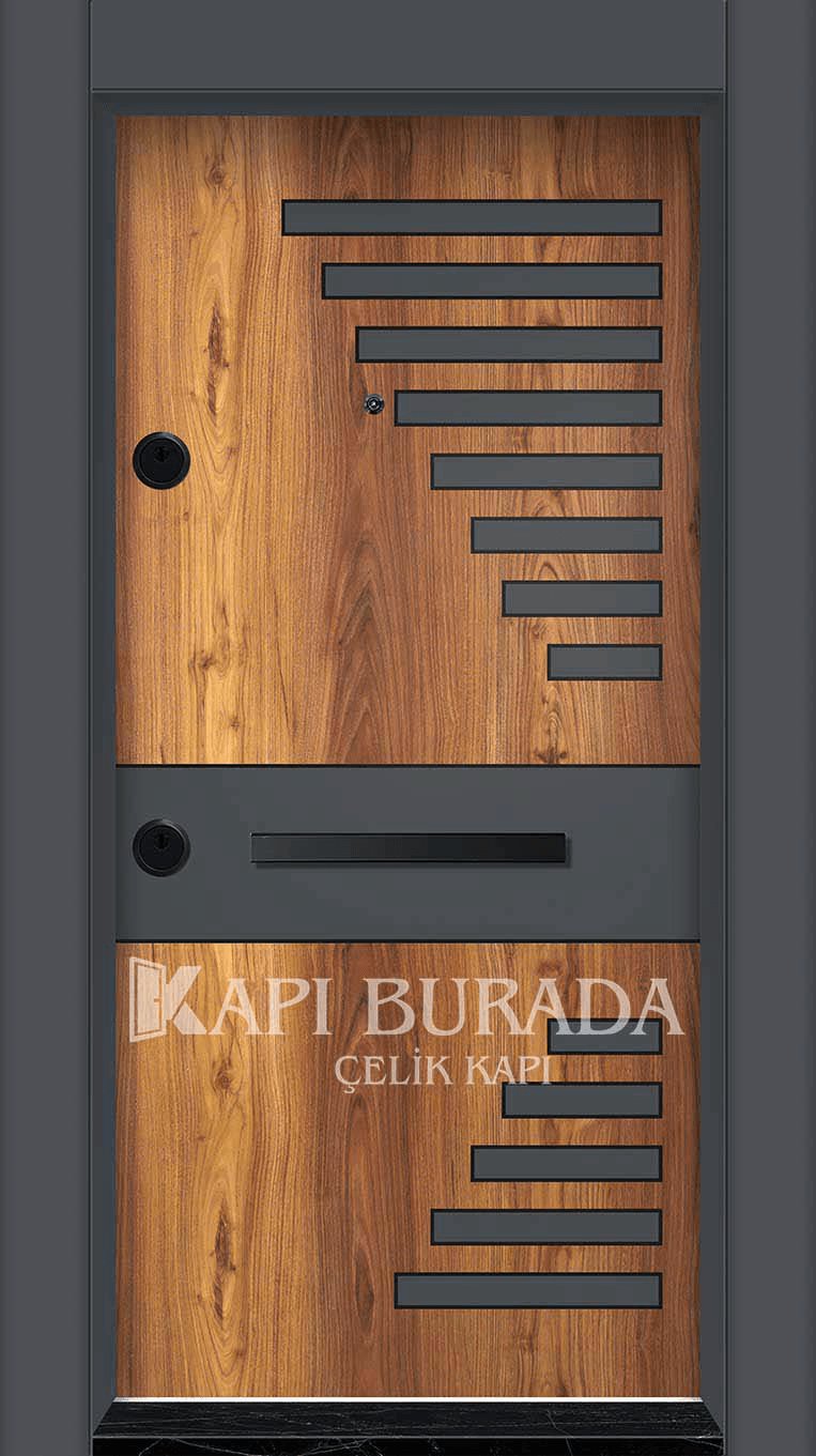 Laminoks Panel Çelik Kapı 404