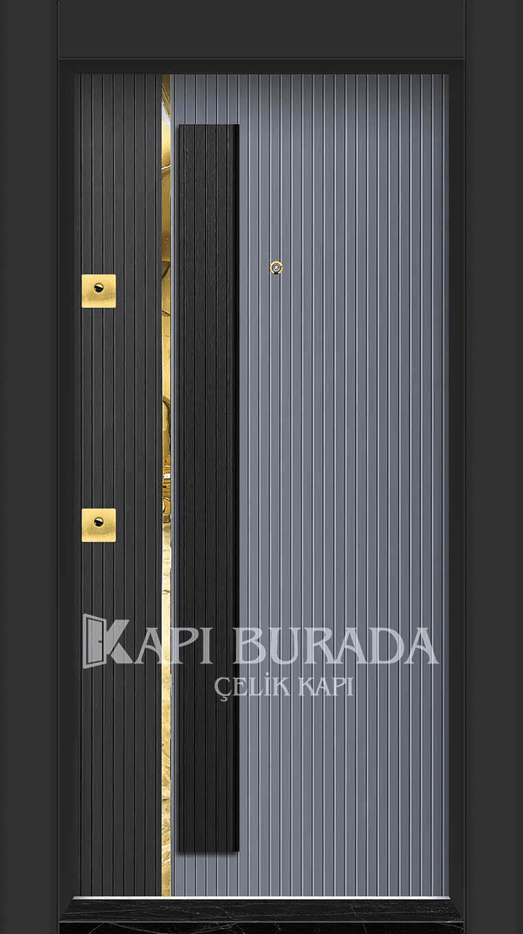 PVC Kaplama Çelik Kapı 115