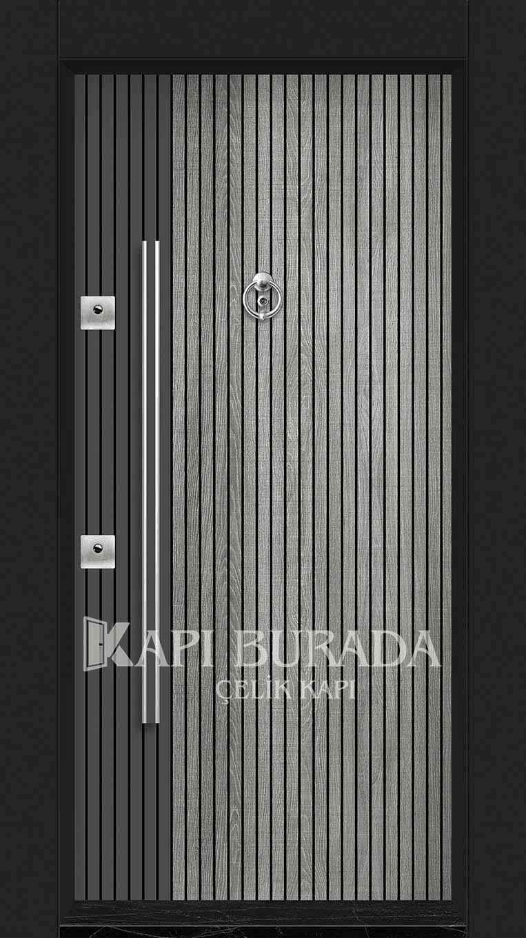 Laminoks Panel Çelik Kapı 408