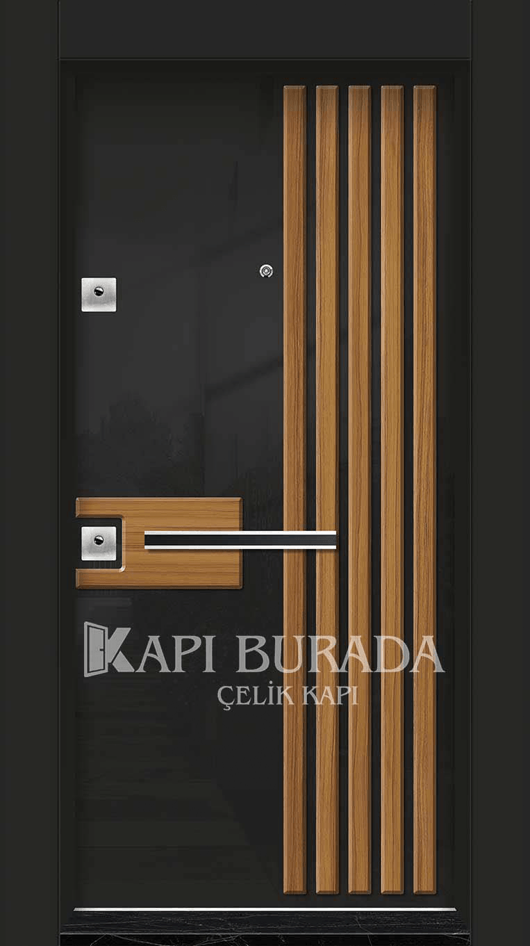 PVC Kaplama Çelik Kapı 109