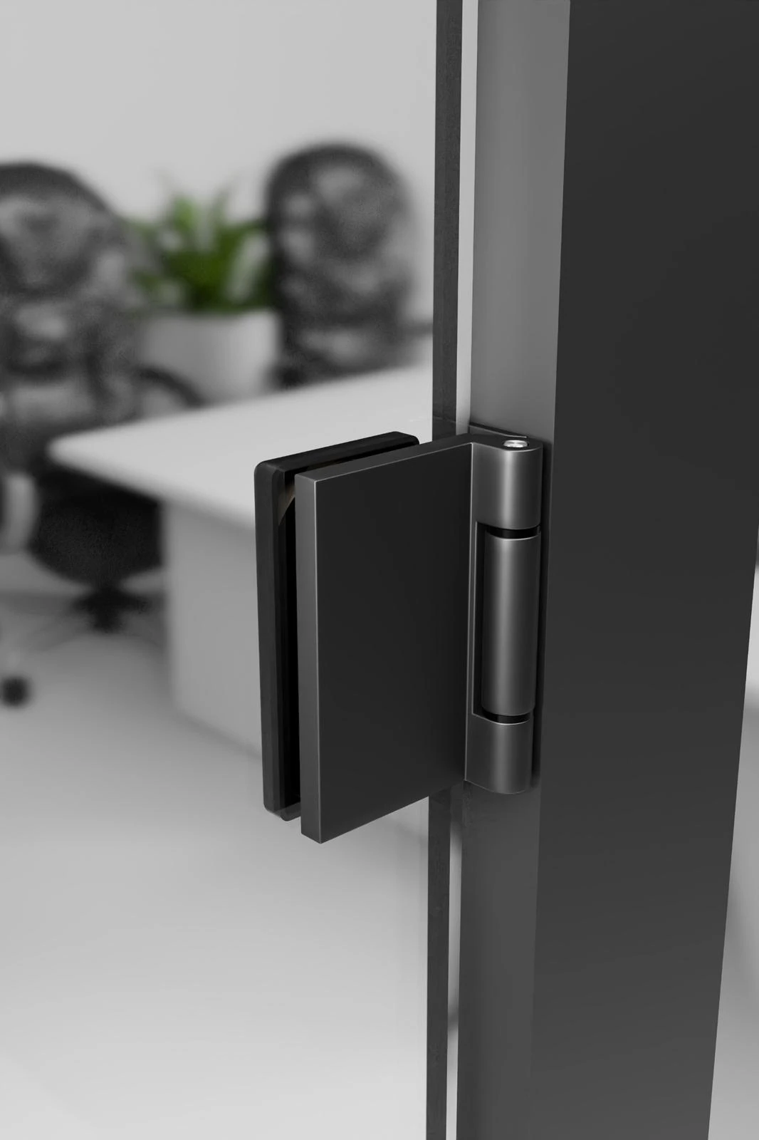 Ofis Bölme Cam Kapı Menteşesi