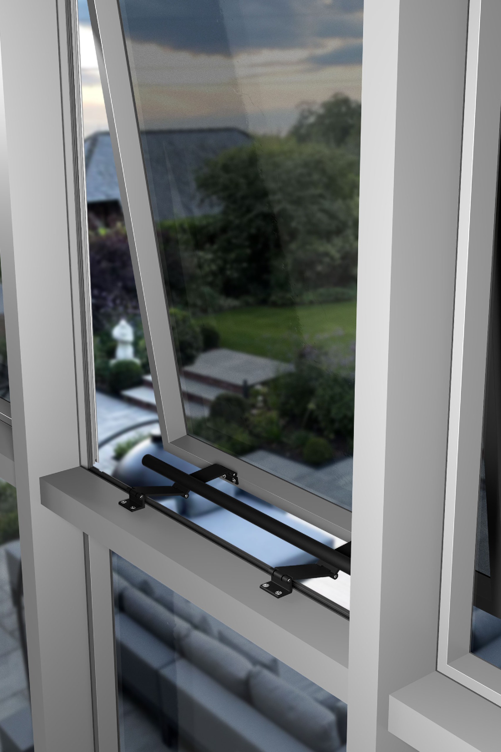 Mafsallı Cephe Cam ve Balkon Kolu