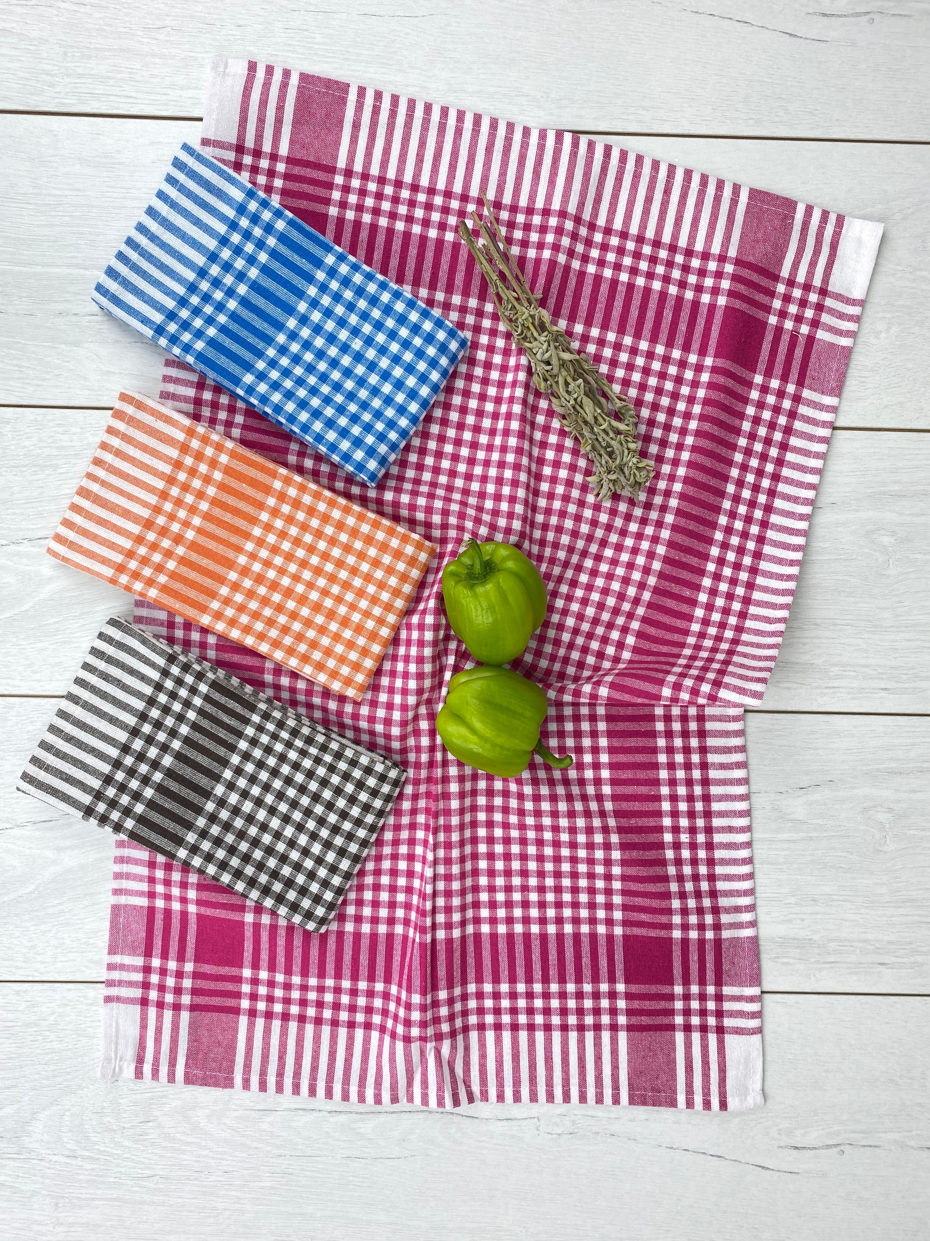 Pötikare Peçete Çok Amaçlı Bez Kurulama Bezi 4'lü Set (Color 2)
