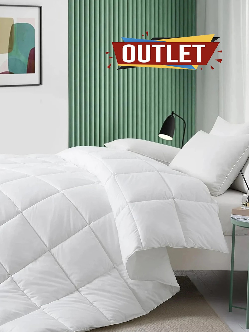 Outlet Silikon Yorgan Tek Kişilik