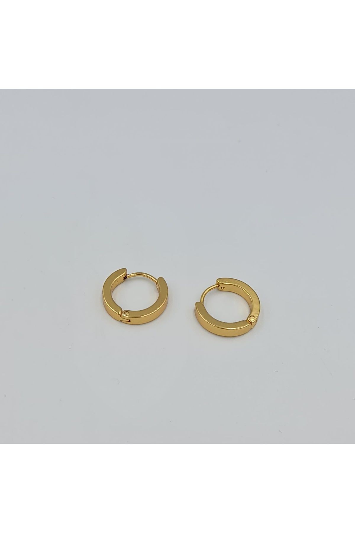 Gold 1,5 CM Klasik Halka Küpe