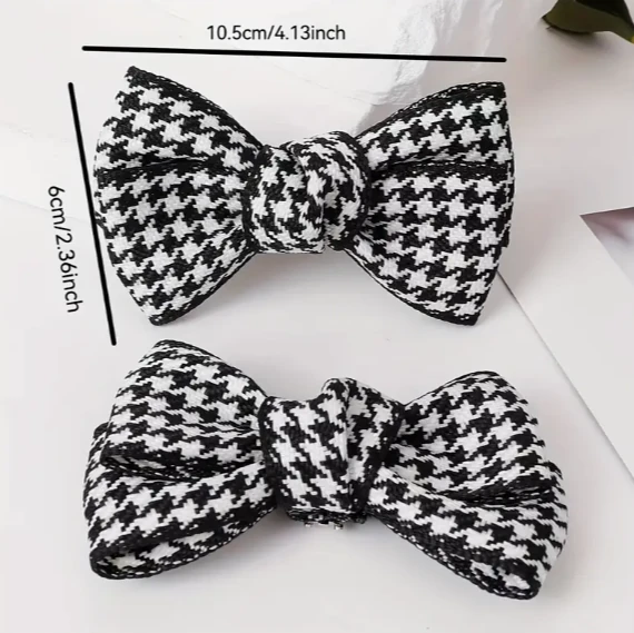 2 Adet Şık Kazayağı Fiyonk Model Ayakkabı Klipsleri/Tokası Çıkabilir