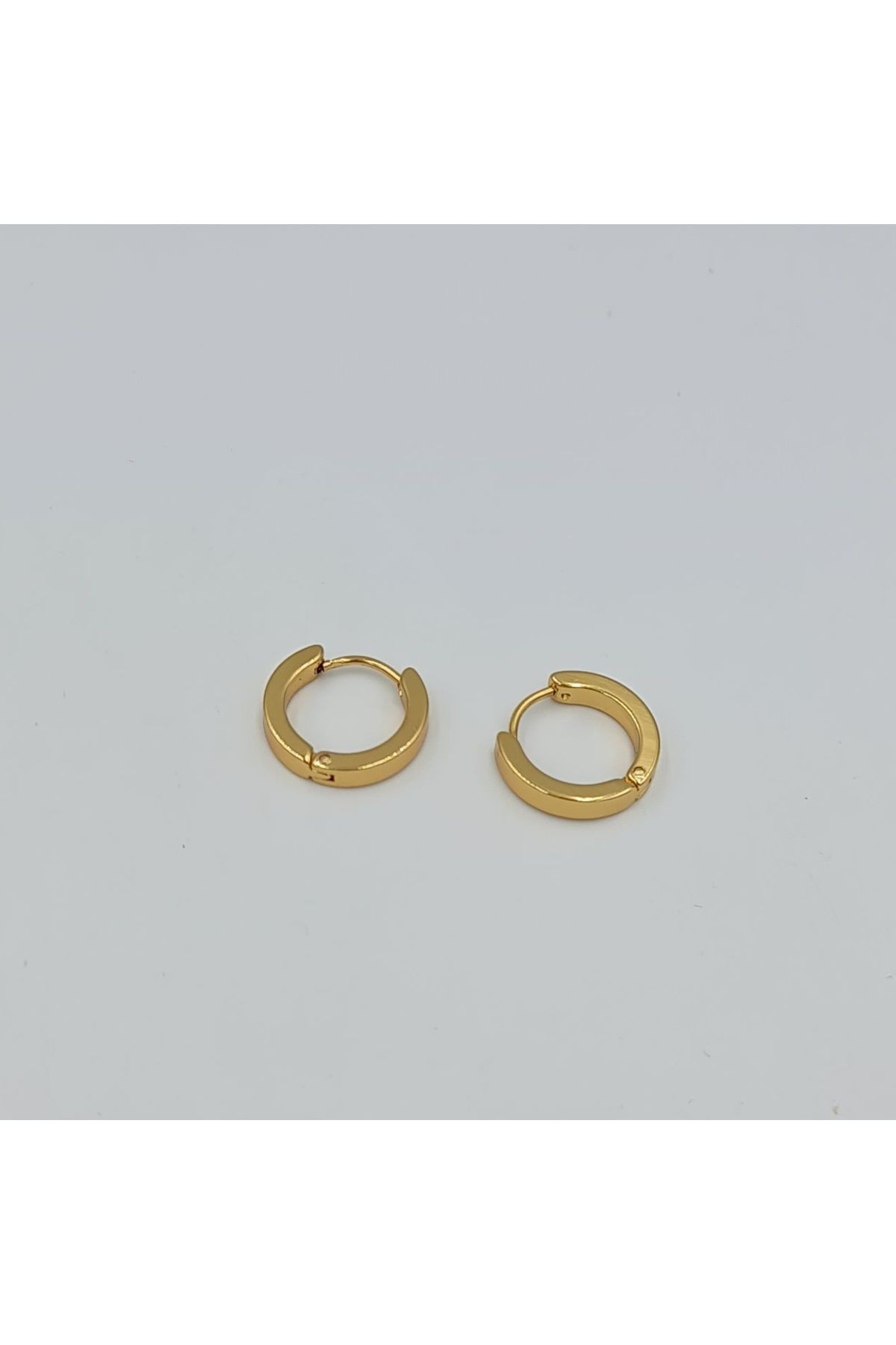 Gold 1,5 CM Klasik Halka Küpe