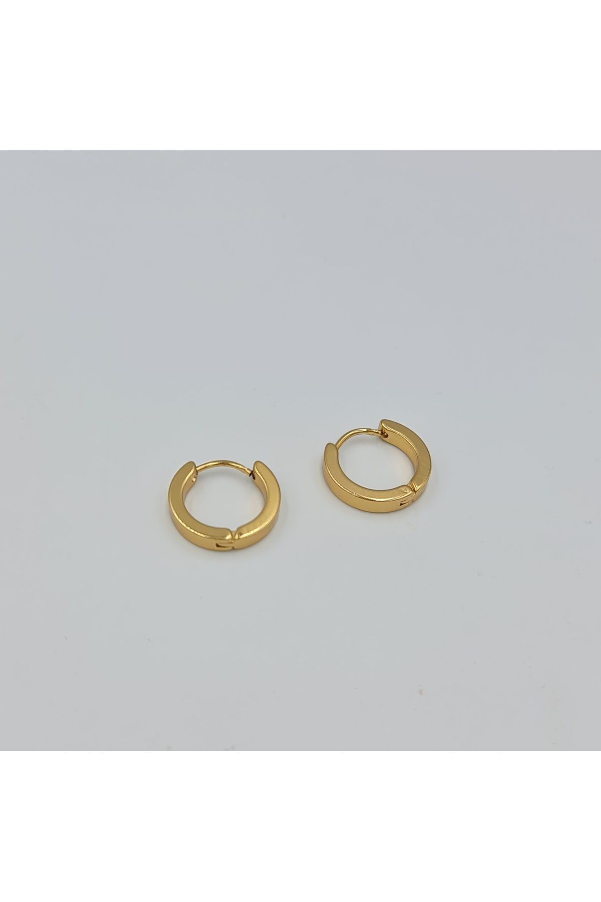 Gold 1,2 CM Klasik Halka Küpe