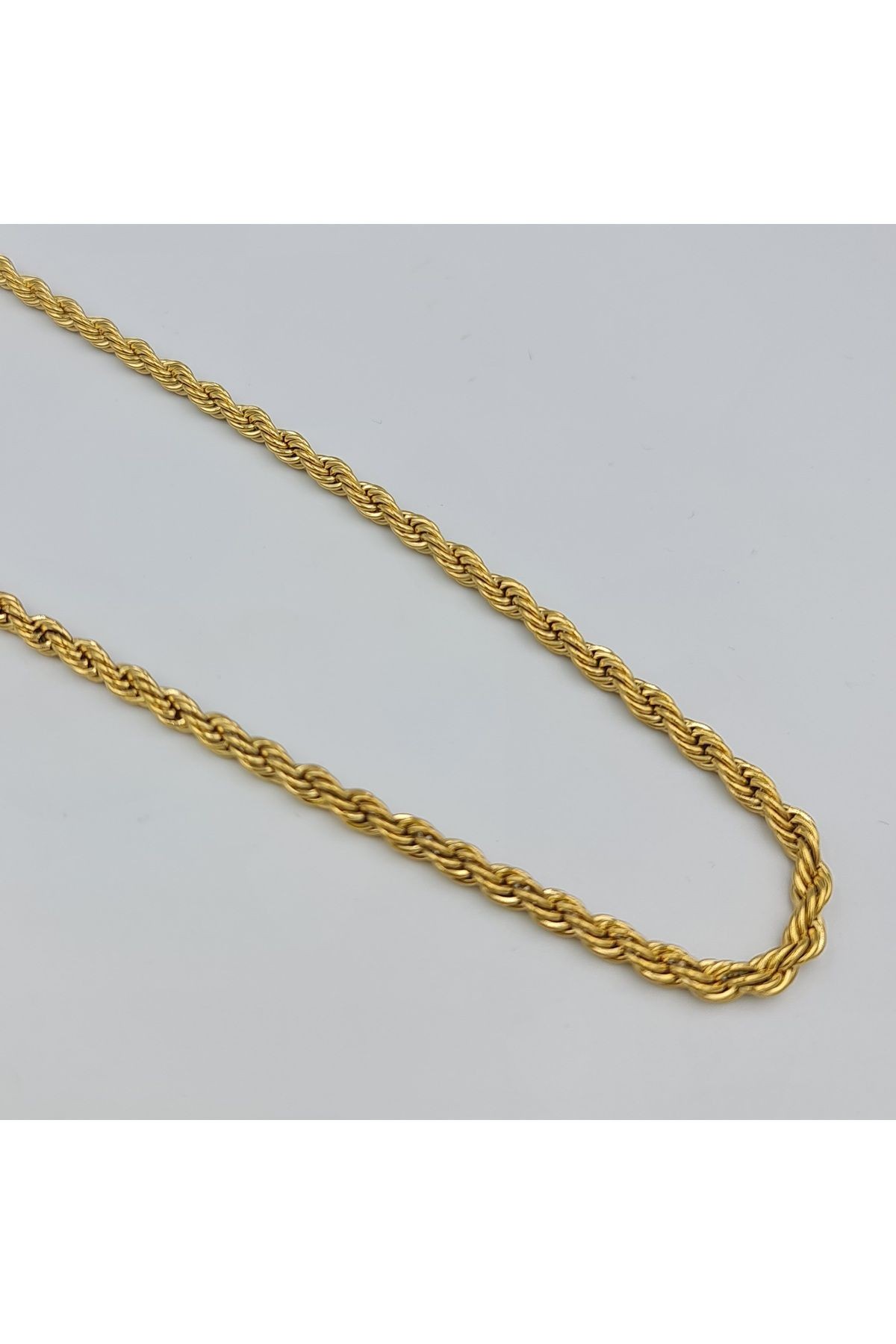 Gold Çelik 60 CM Burma Zincir Kolye