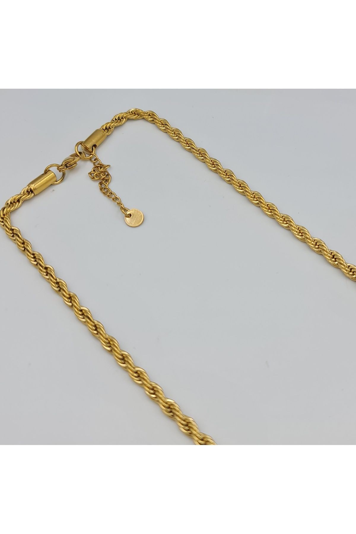 Gold Çelik 60 CM Burma Zincir Kolye