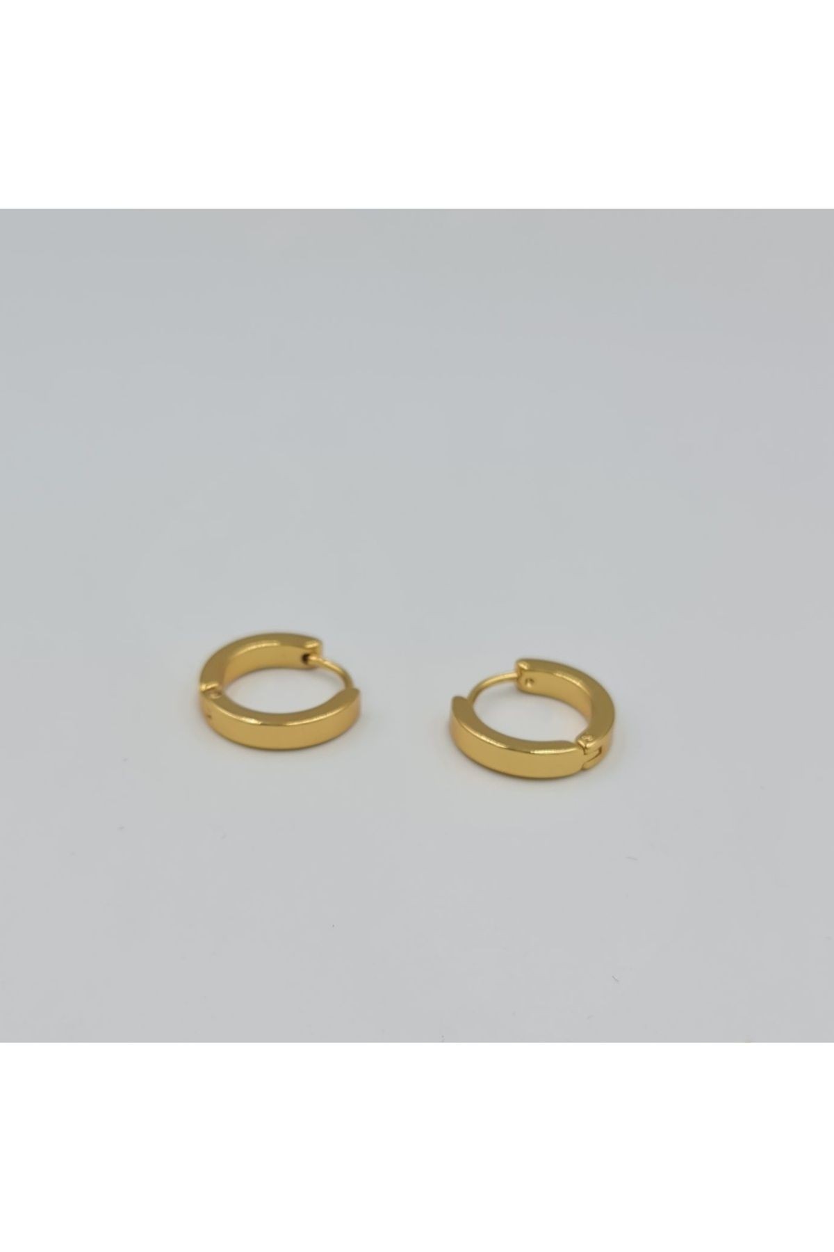 Gold 1,5 CM Klasik Halka Küpe