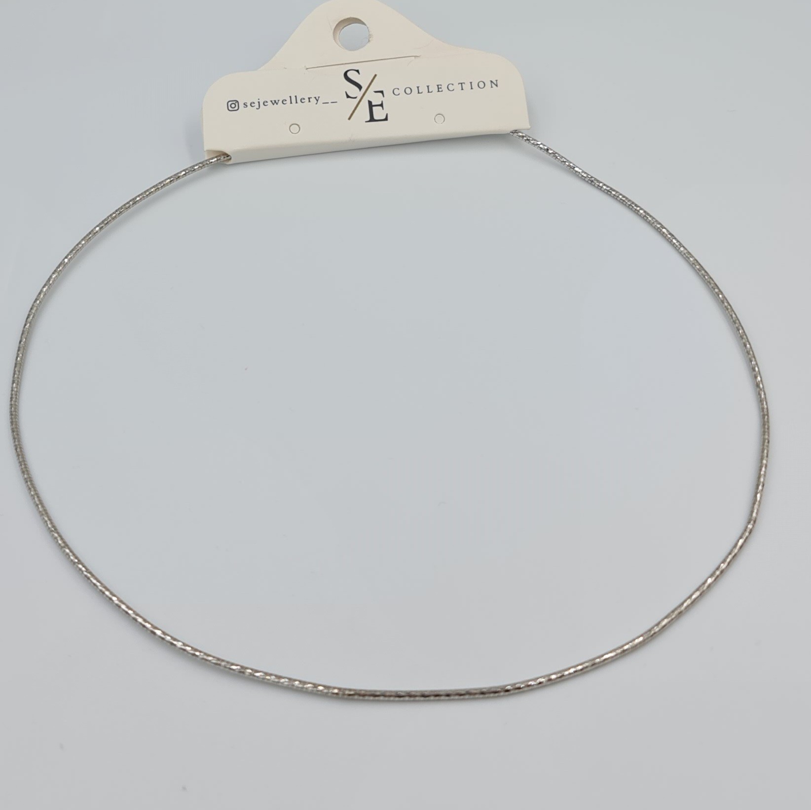 Gümüş Renk Esnek Choker Model Xuping Şık Kadın Kolye