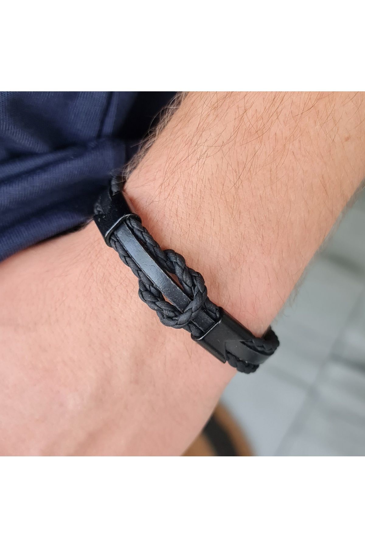 Gemici Düğümü Erkek Bileklik