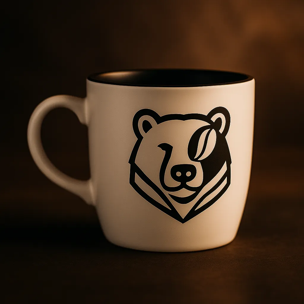 Coffbear Beyaz Kupa