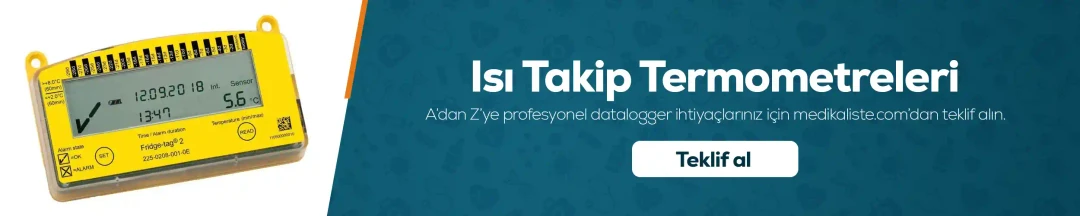 ısı takip data logger cihazı fiyatları çeşitleri, modelleri