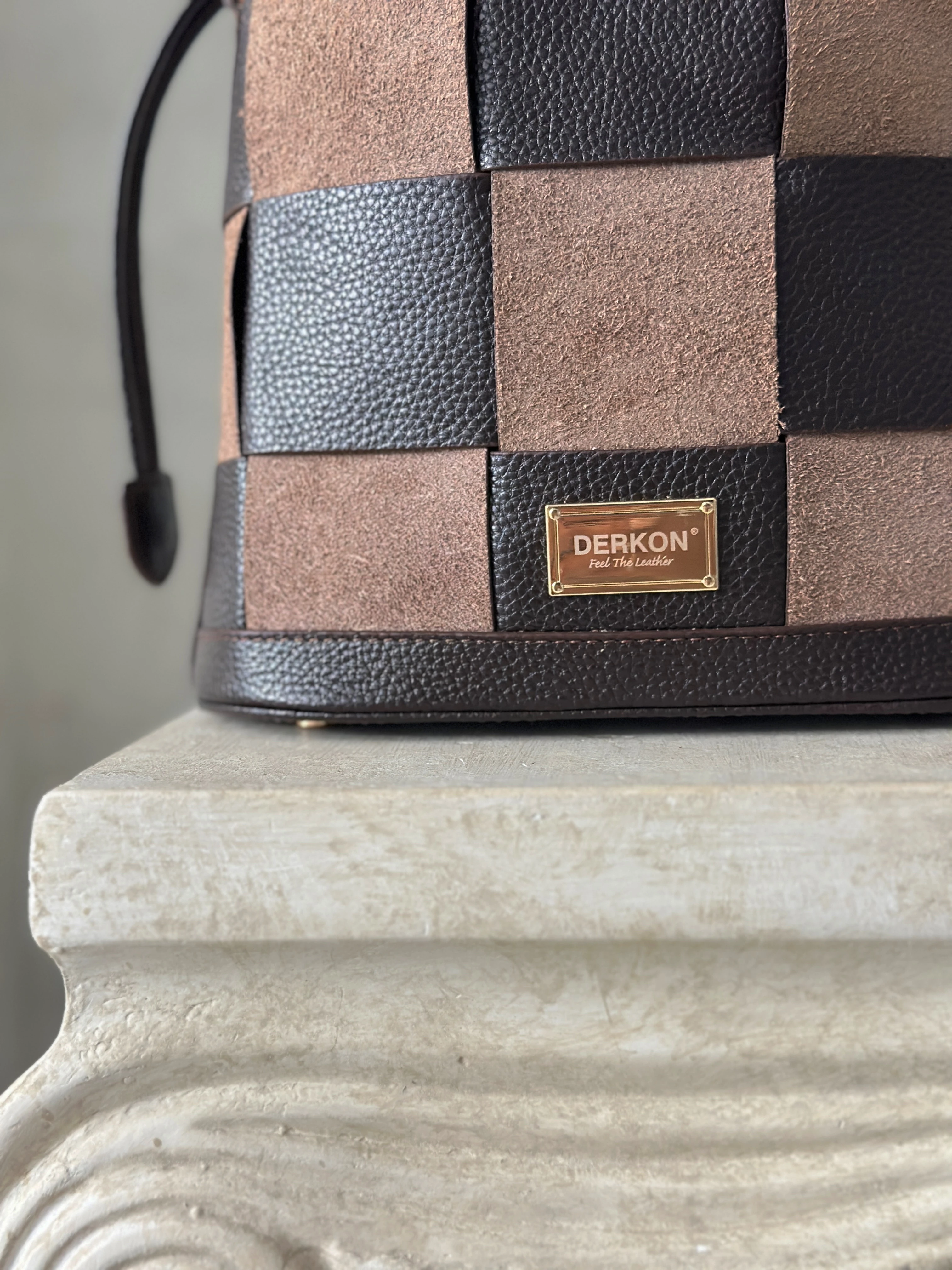 Hakiki Deri Tezza Model Çapraz Ve Kol Çantası 