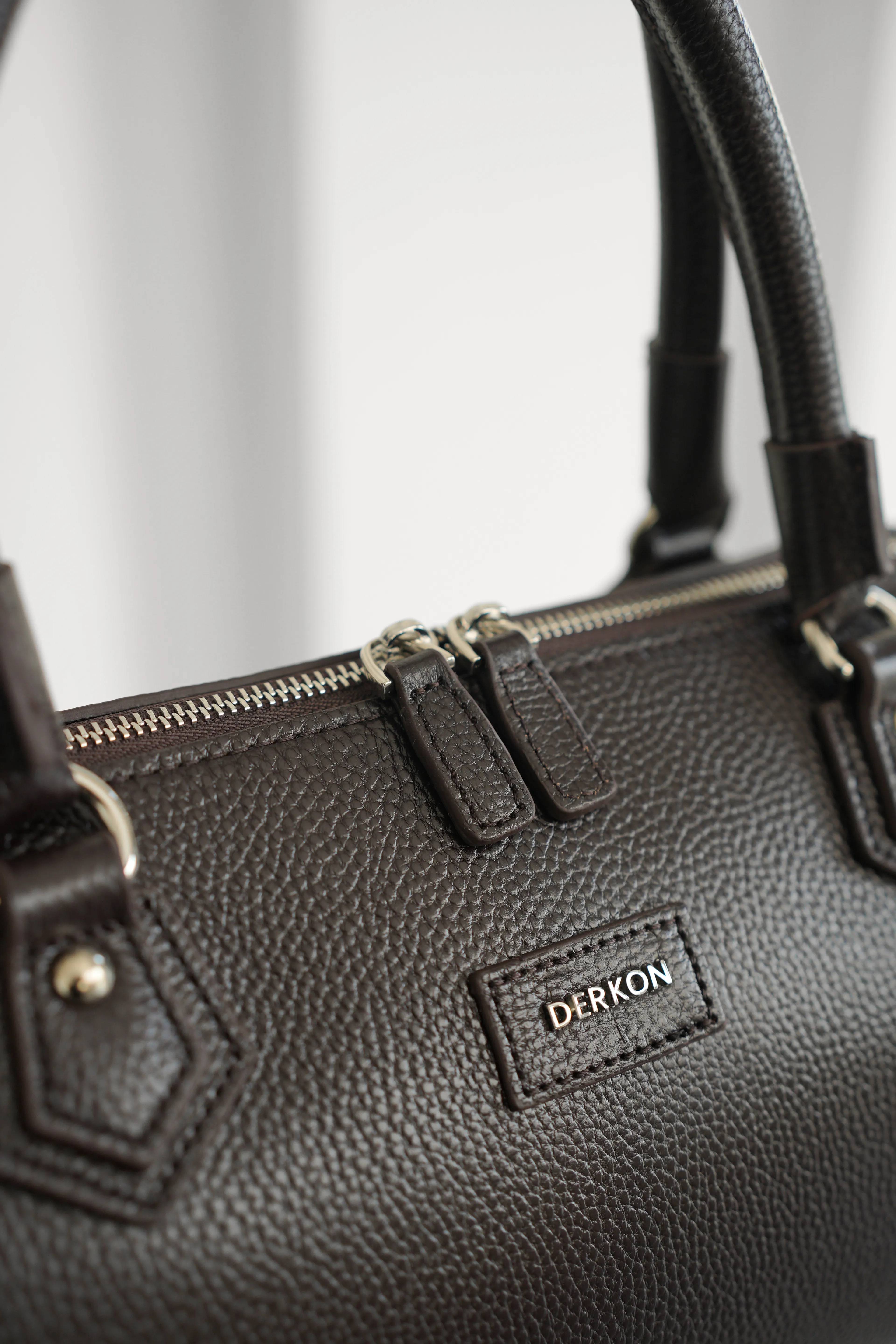 Hakiki Deri Rosely Model Kadın Çantası - KAHVERENGİ