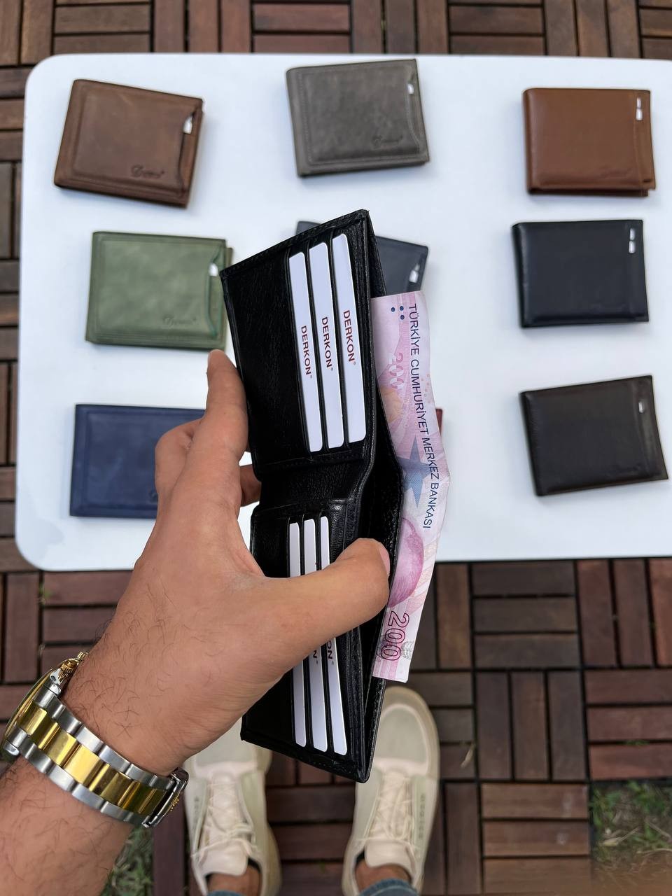 Noyi Hakiki Deri İçten Çıkmalı Cüzdan