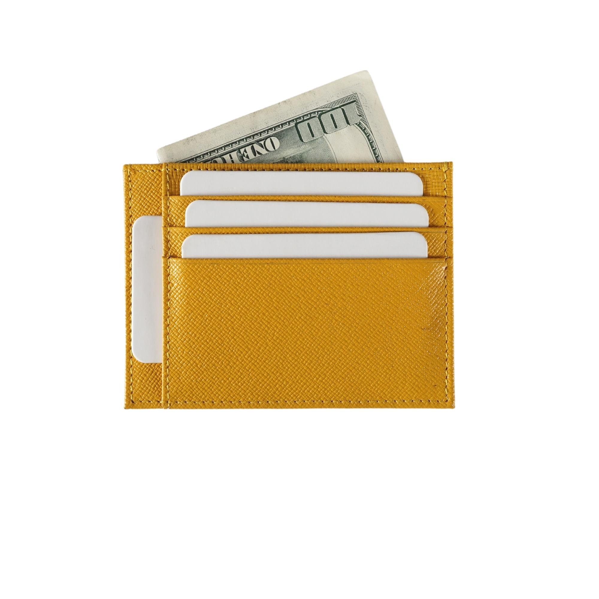 Customizable Card Holder Sierra - Yellow