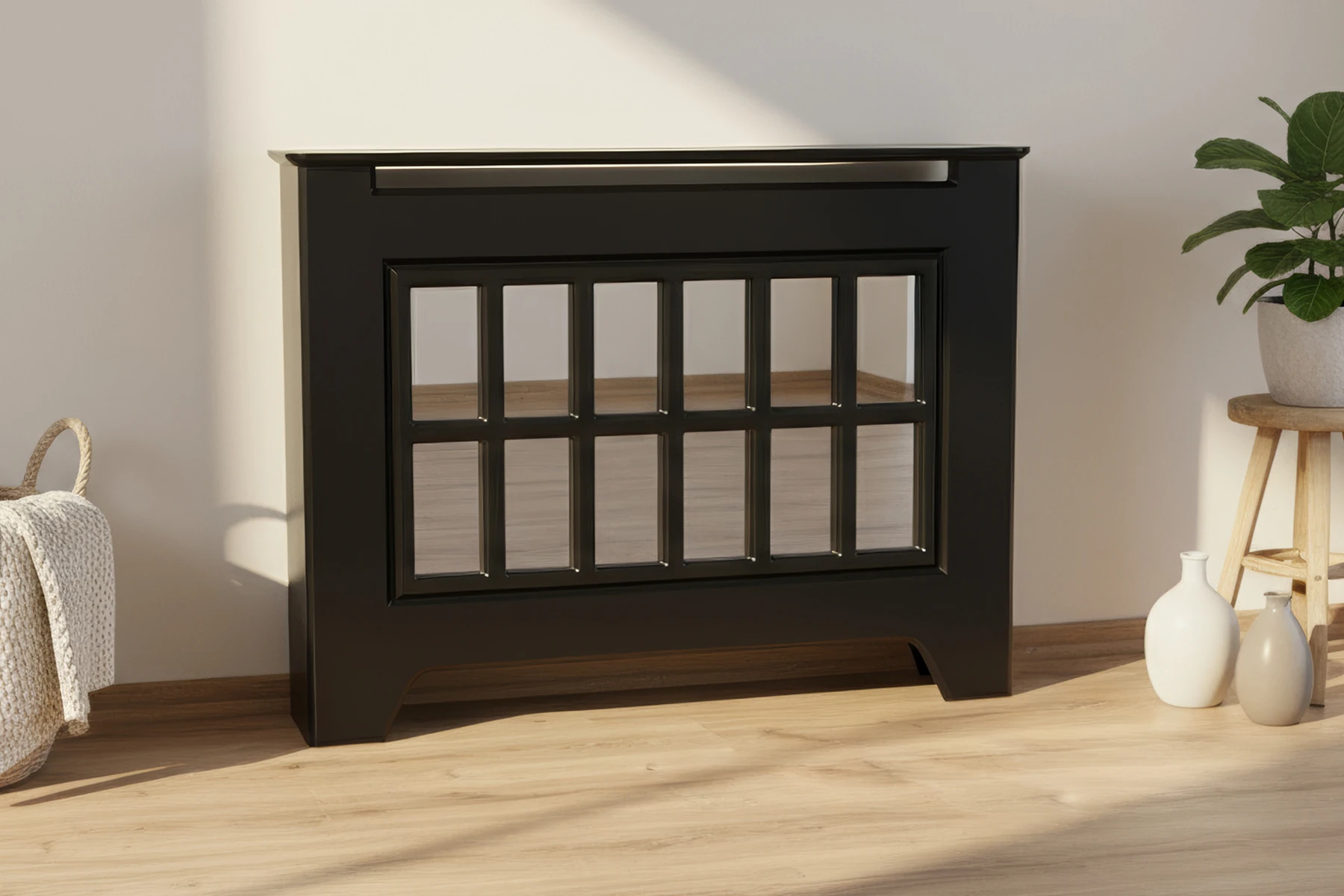 Mila, Siyah, Aynalı Petek Kaplama – Petek Kapatıcı Dresuar