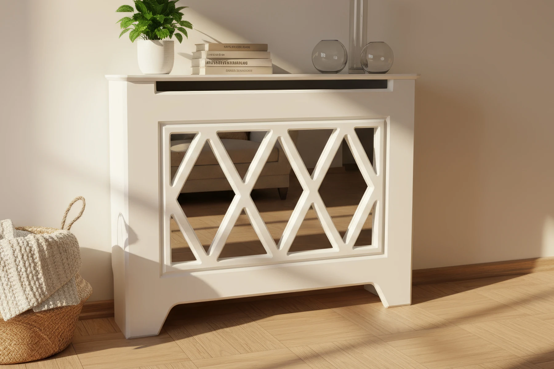 Nis, Beyaz, Aynalı Petek Kaplama – Petek Kapatıcı Dresuar