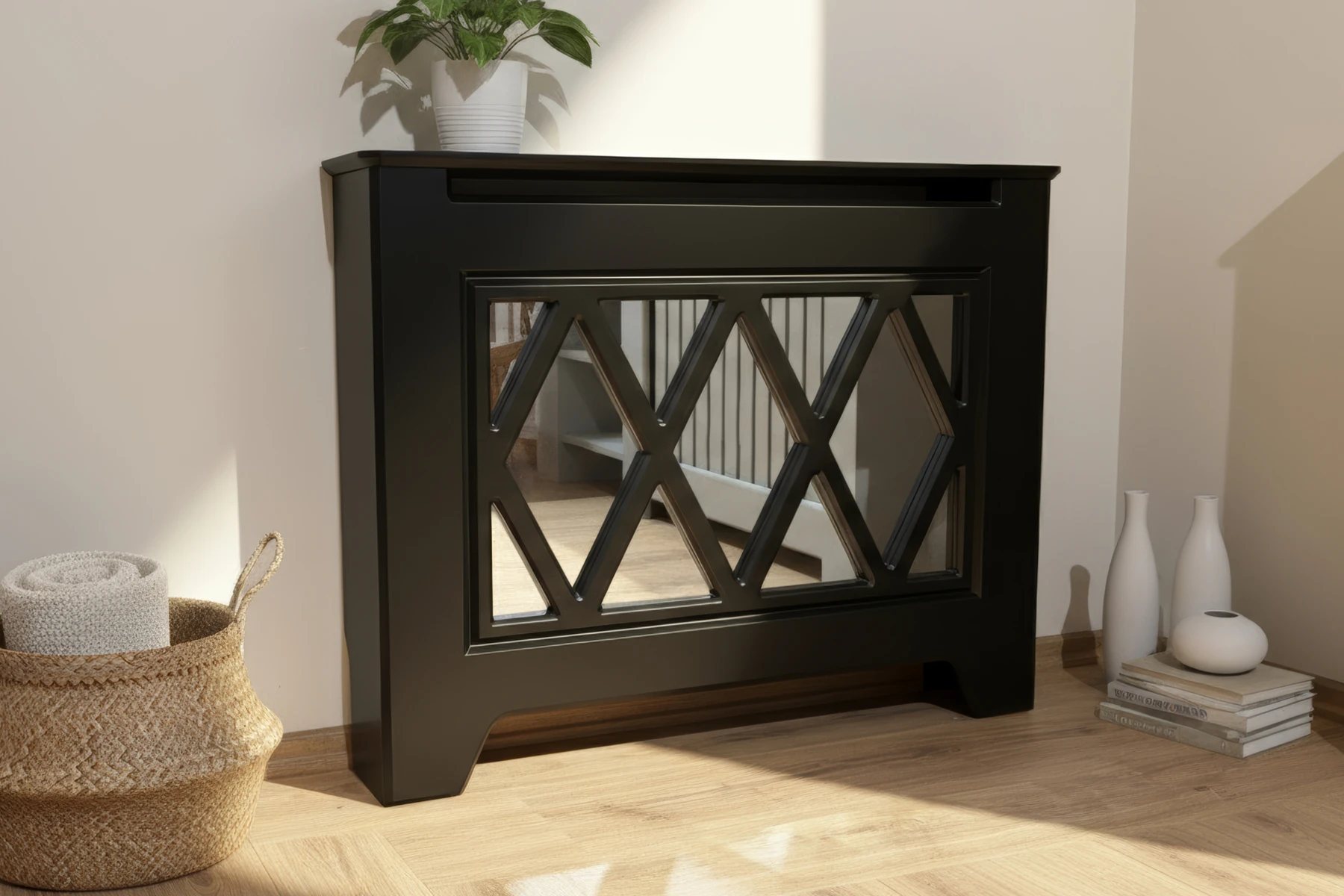 Nis, Siyah, Aynalı Petek Kaplama – Petek Kapatıcı Dresuar