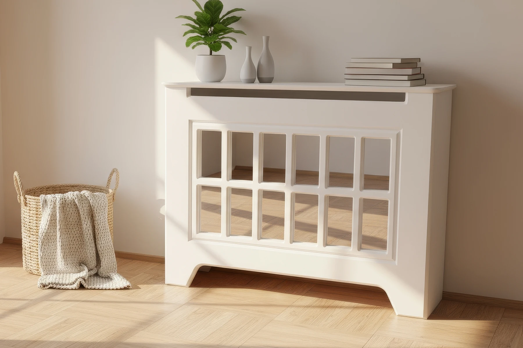 Mila, Beyaz, Aynalı Petek Kaplama – Petek Kapatıcı Dresuar