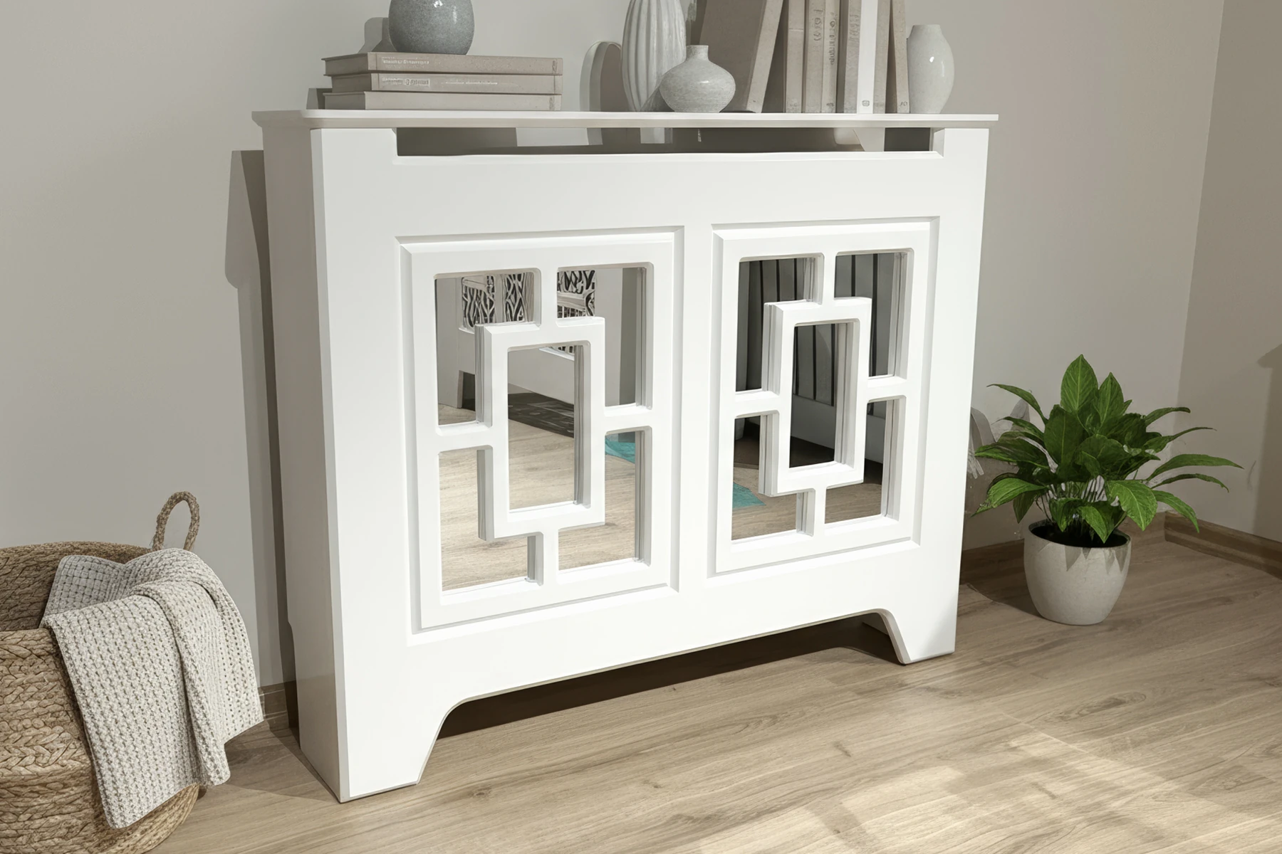 Pera, Beyaz, Aynalı Petek Kaplama – Petek Kapatıcı Dresuar