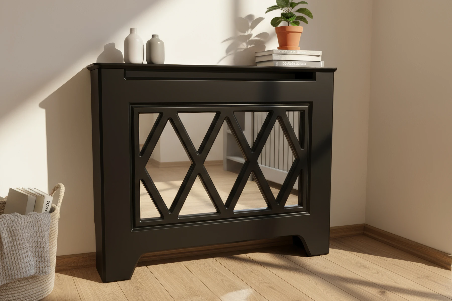 Nis, Siyah, Aynalı Petek Kaplama – Petek Kapatıcı Dresuar