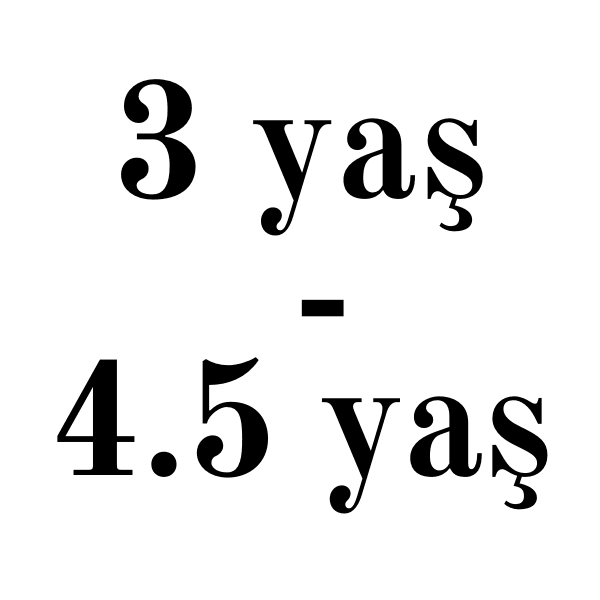 3 yaş-4.5 yaş