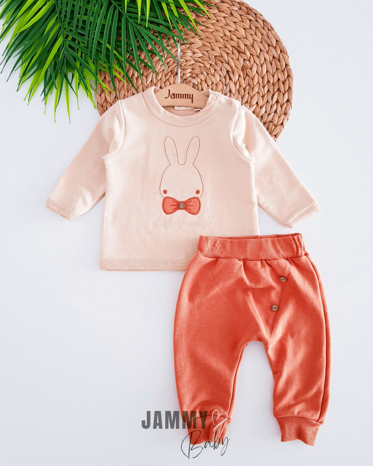 Little Friends 2 İplik Dokuma Takım-BEJ