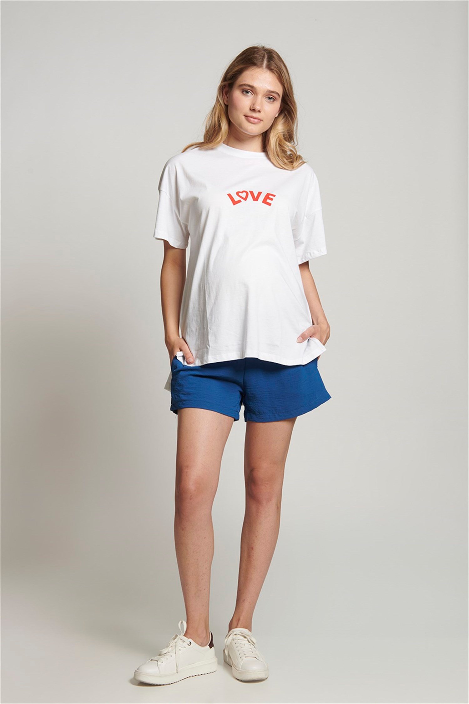 Paige Hamile Şort - İNDİGO