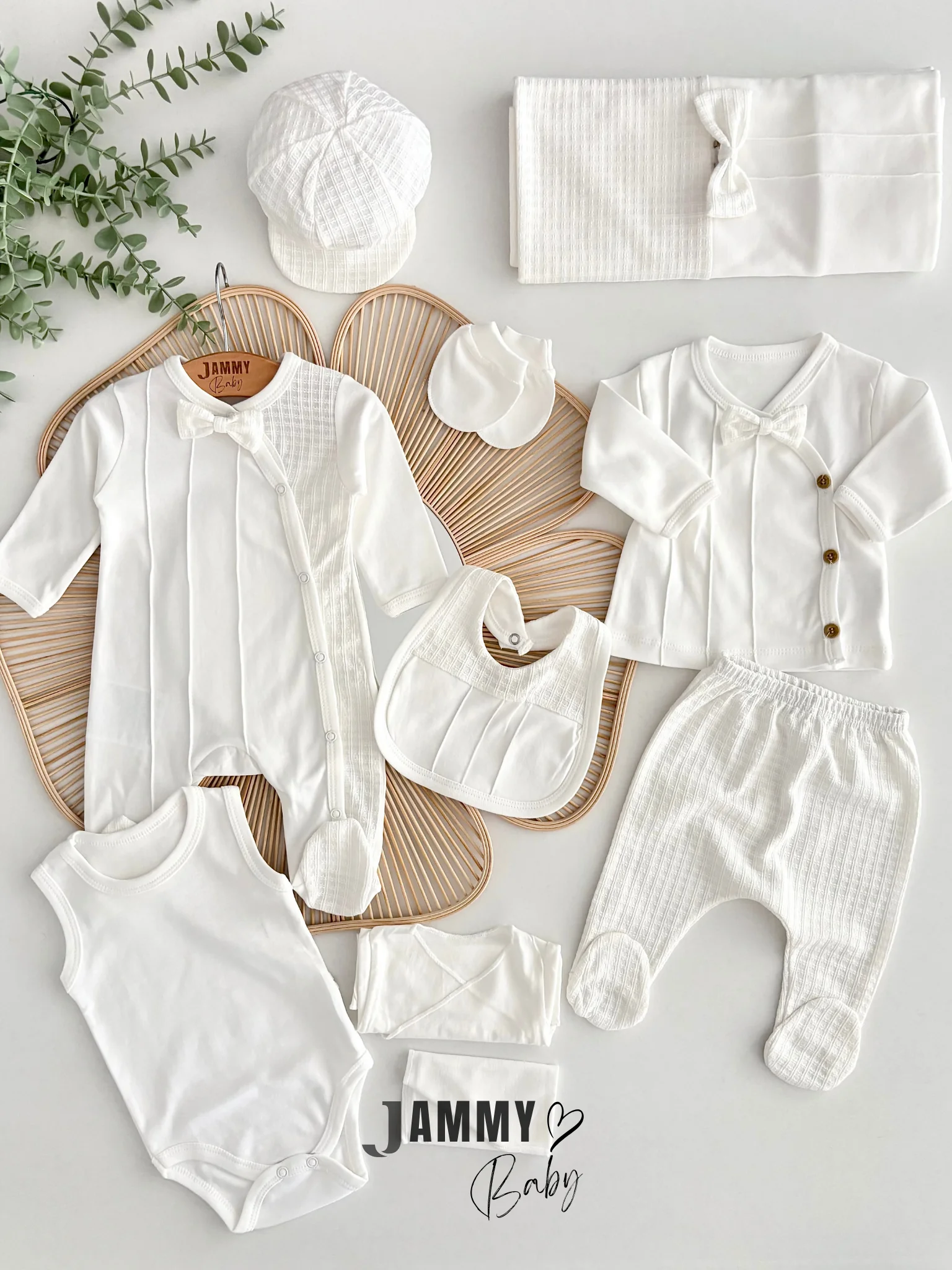 Carlo 10 Parça Yenidoğan Set-EKRU