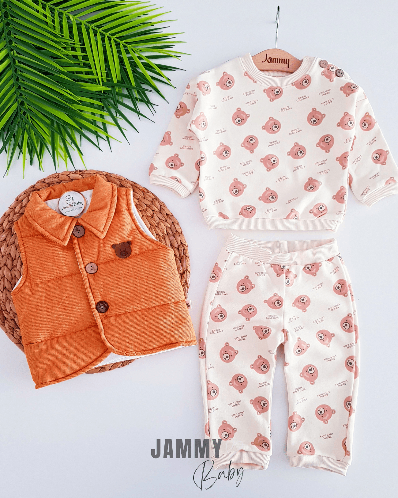Enjoy Days Şişme Yelekli 3'lü Takım-ORANGE