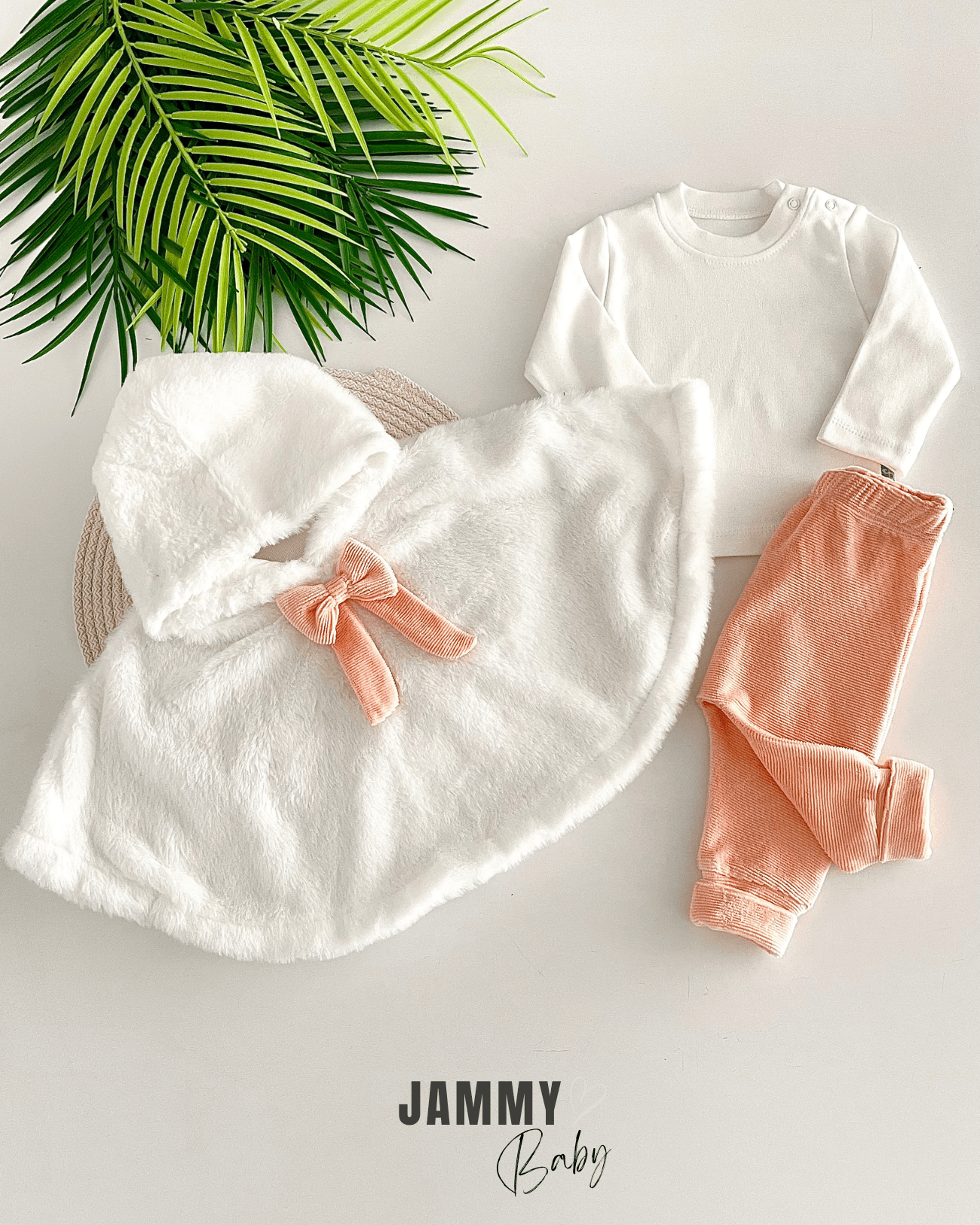 Peluş Pelerinli 3'lü Takım-SOMON