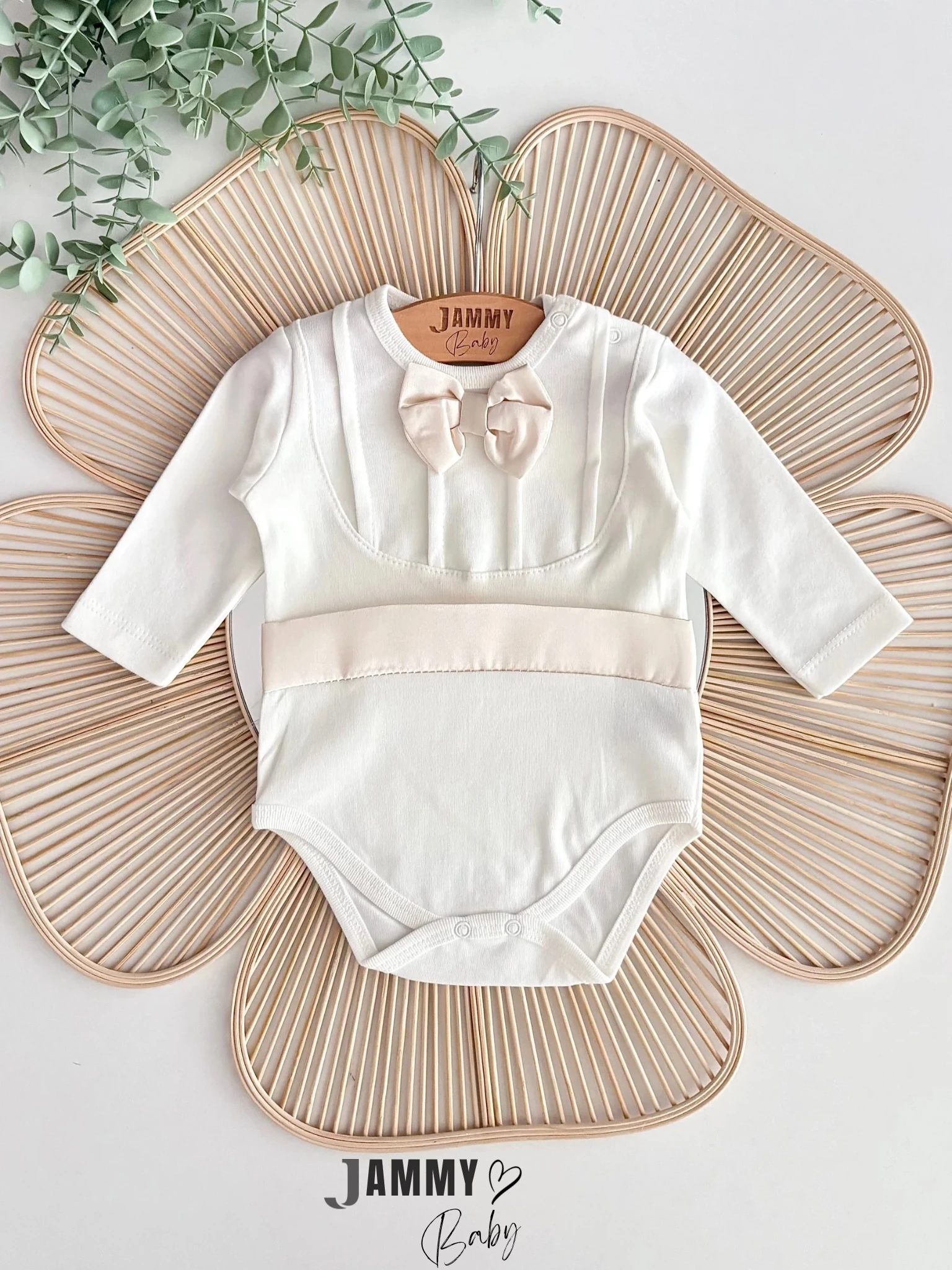 Drew Papyonlu Body / Salopet Set-KREM