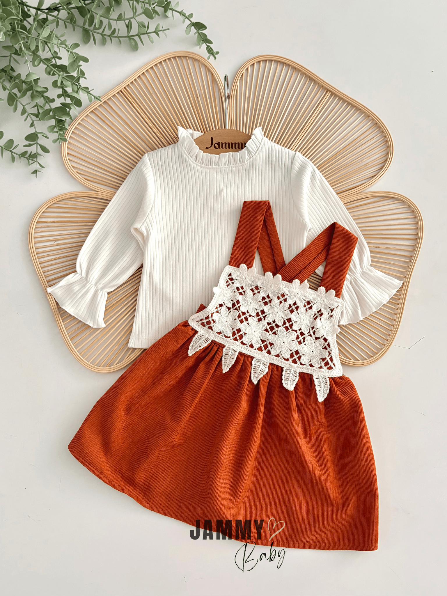 Ella Kopma Dantelli Kadife Salopet / Body Set-KAHVERENGİ