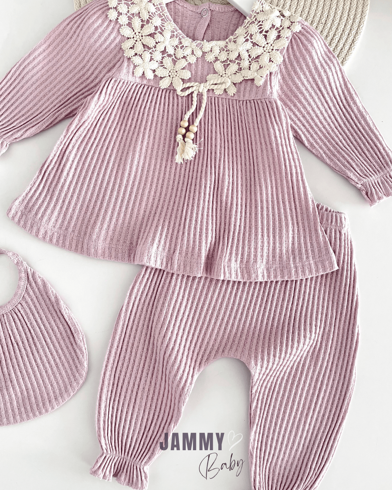 Linda 5 Parça Yenidoğan Set-SOFT LİLA