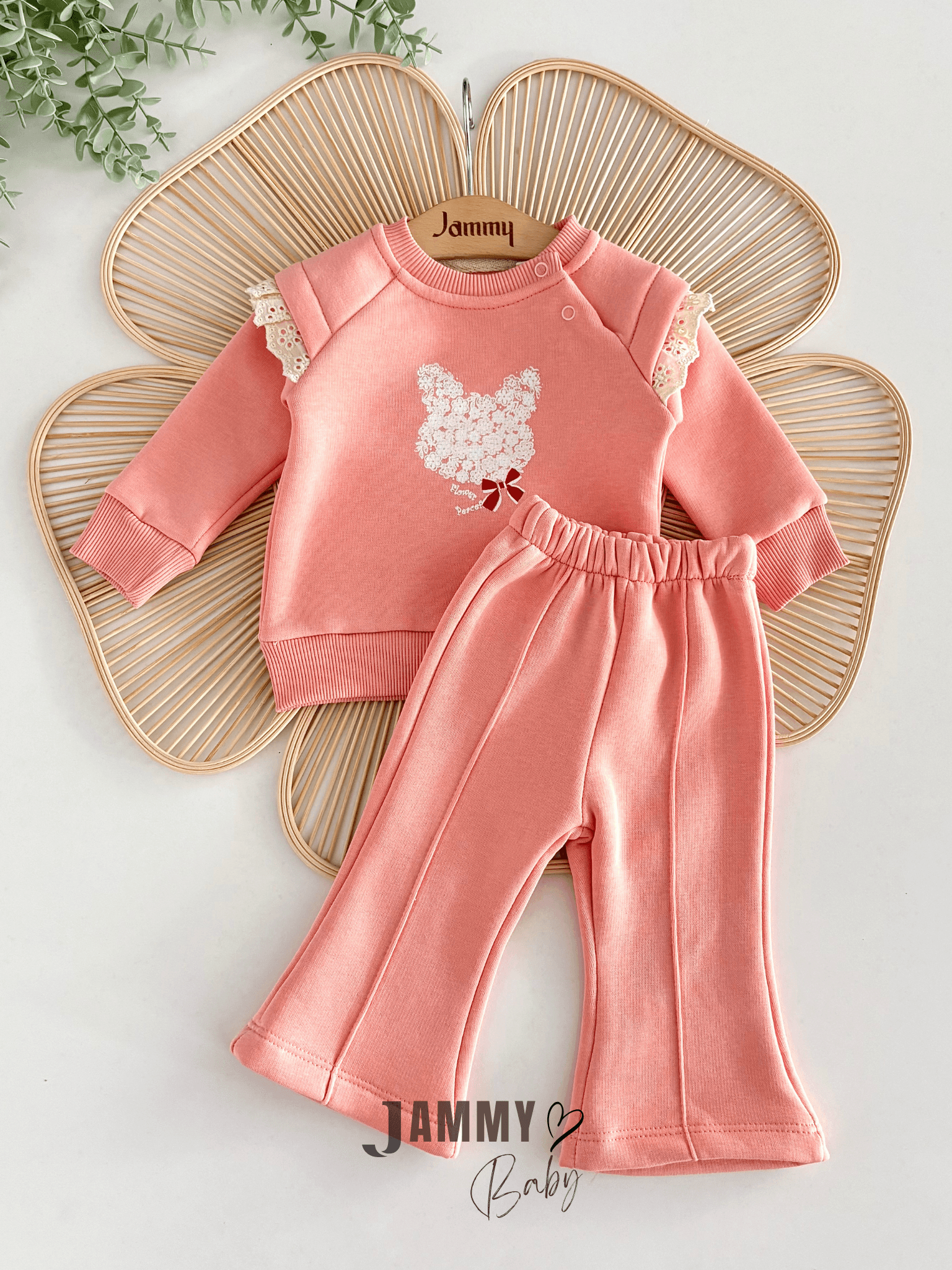 Baby Bunny 3 İplik Şardonlu Takım-YAVRUAĞZI