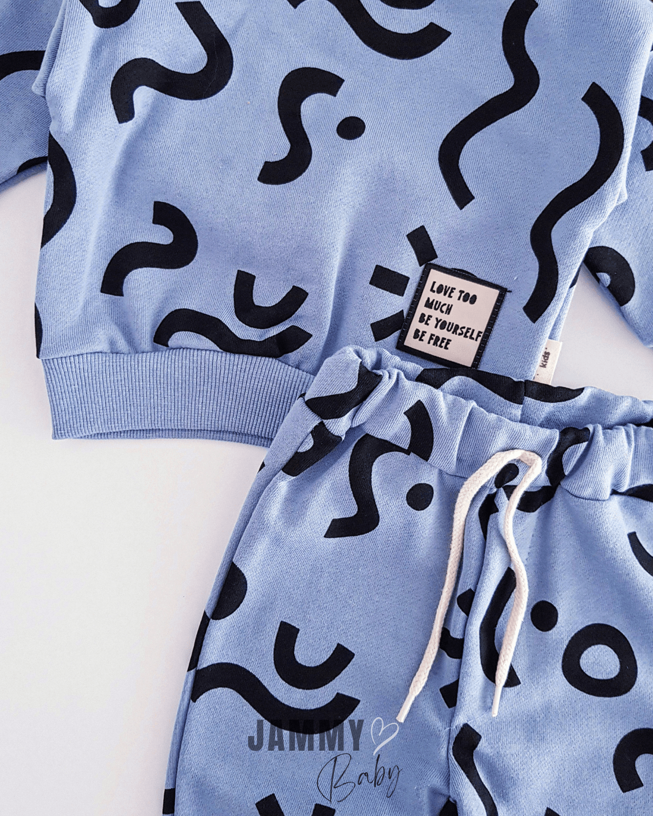 Shapes Oversize 2'li Takım-İNDİGO