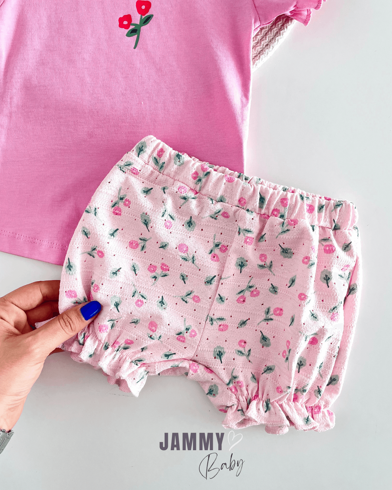 Penny Jakarlı Şortlu 2'li Takım -PEMBE