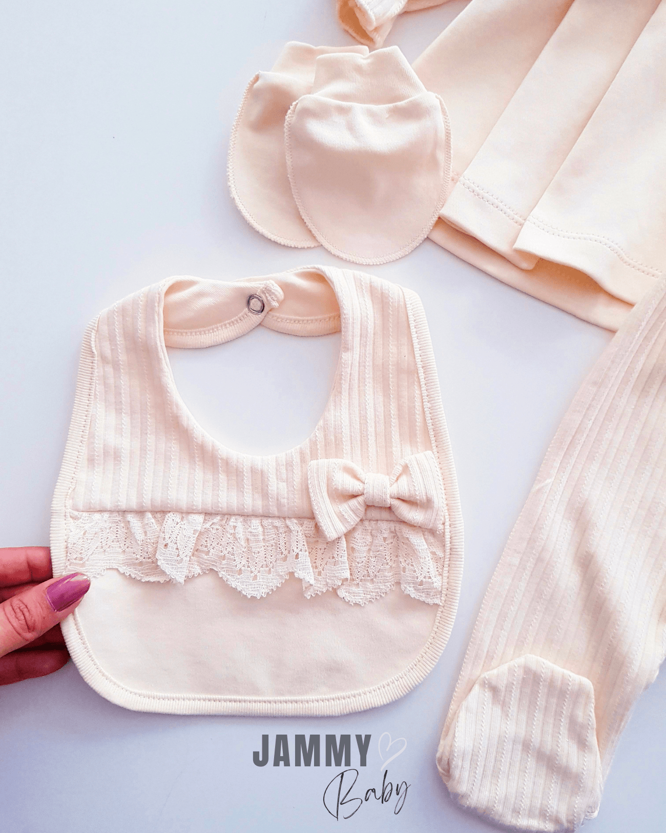 Madamme 5 Parça Yenidoğan Set-KREM